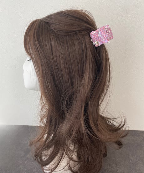 pink lavender×white couture(mini mini clip)