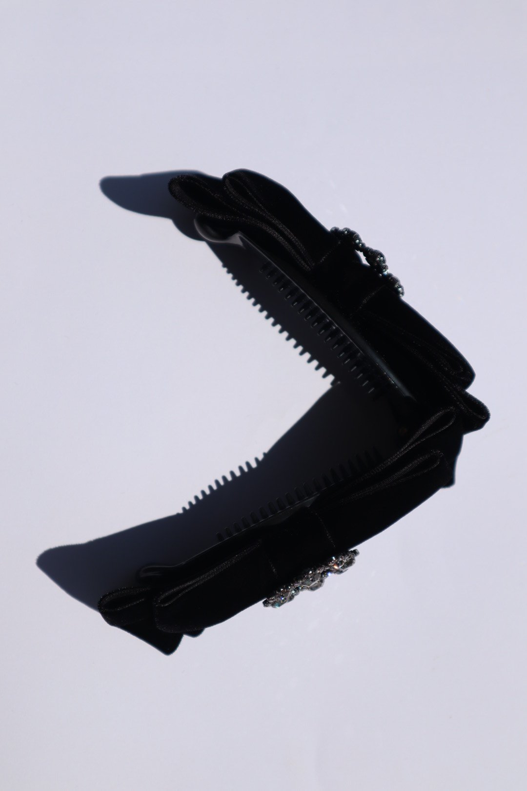 velvet ×bijou double ribbon(banana clip) | Rénfy