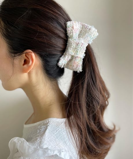 jewel white(banana clip)