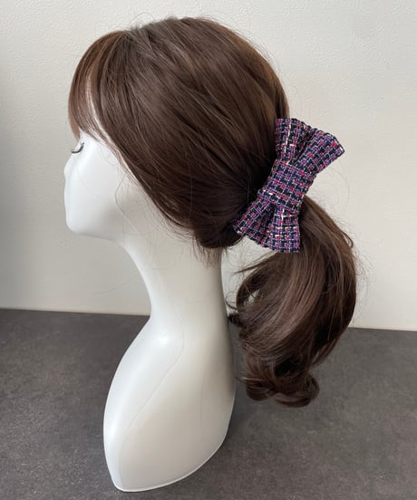 purple×black(banana clip)