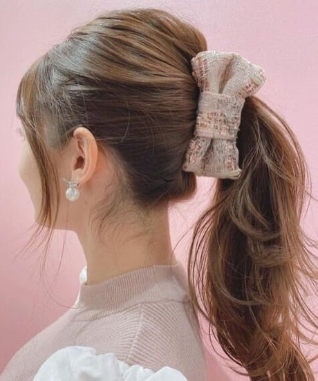 pink×beige(banana clip)