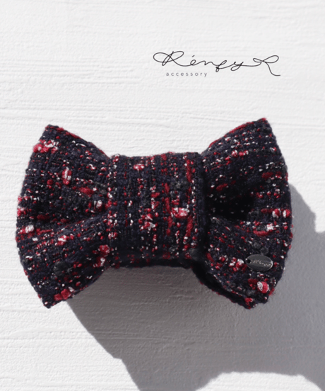navy×red×silver(banana clip)