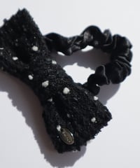 black×white dot(chouchou)