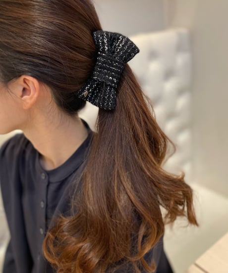 black×wave white(banana clip)