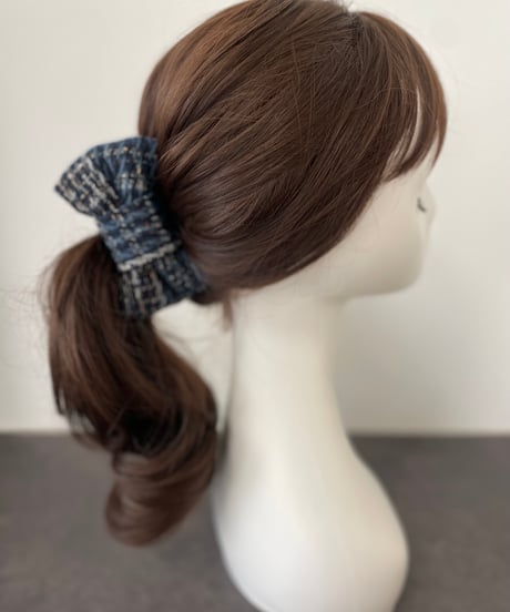navy×black×brown(banana clip)