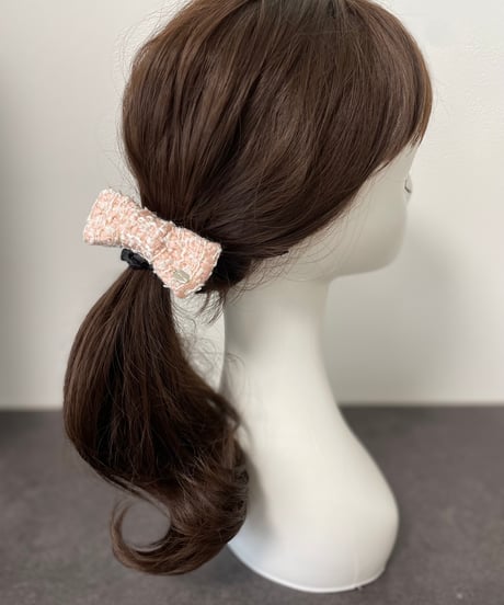 shell pink×white(chouchou)