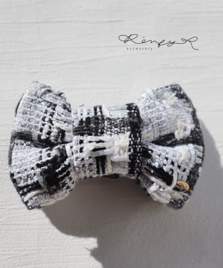silver×white×black(banana clip)