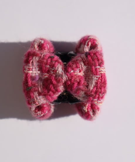 fandango pink×pastel (mini mini ribbon clip)