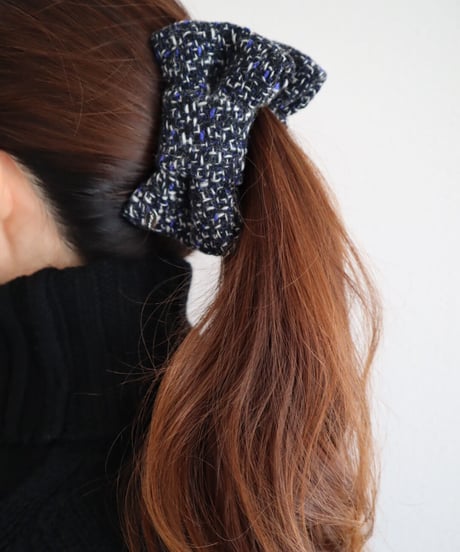 black×white×royal blue(banana clip)