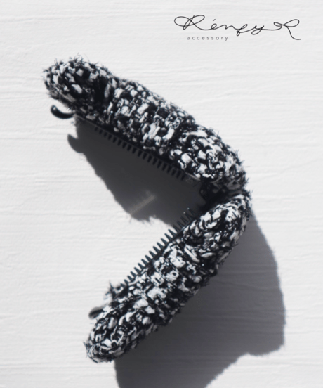 white×black(banana clip)