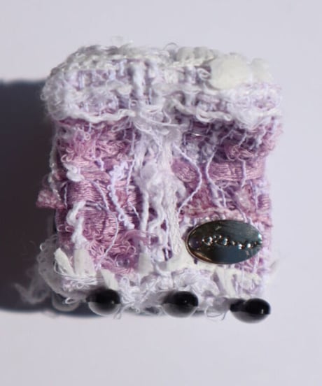 lilac×white (mini mini clip)