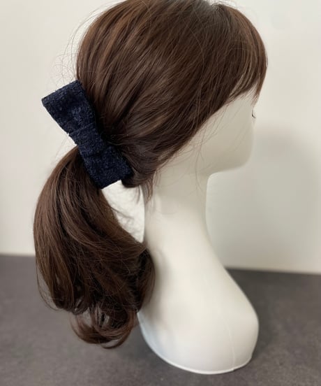 navy×dress black (smart banana clip)