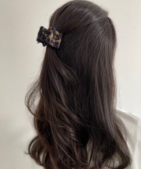 leopard brown (mini mini clip)