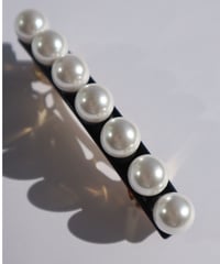 pearl 7 black(barrette)