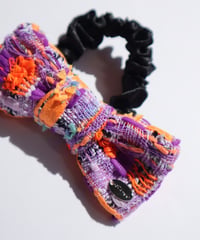 purple×neon orange(chouchou)