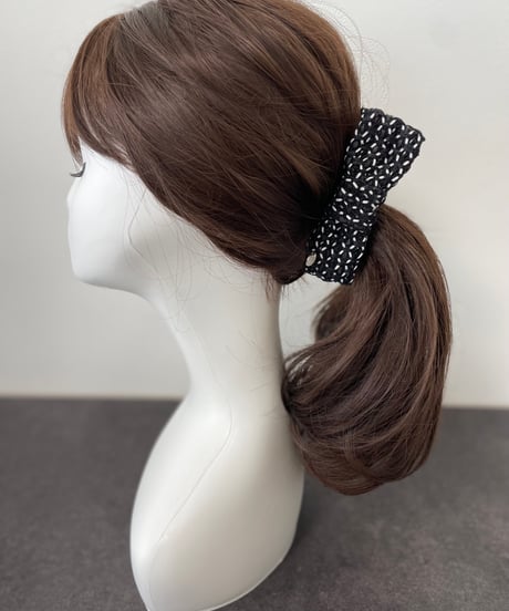 black×white texture (smart banana clip)