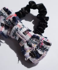 navy×white mix(chouchou)