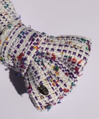 purple×white(banana clip)