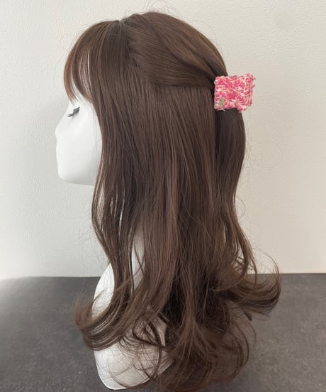 ruby red×pink×yellow(mini mini clip)