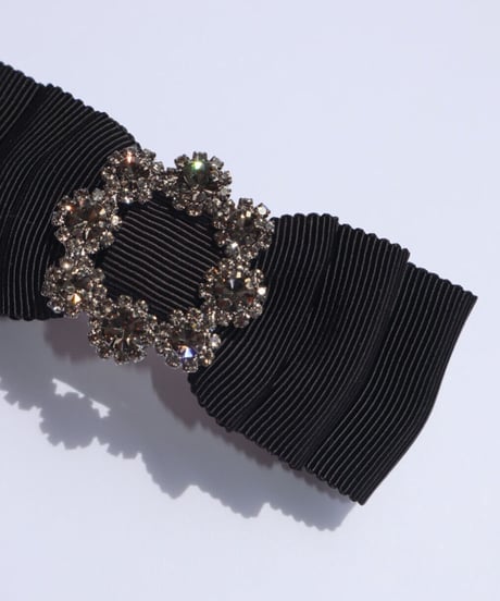 bijou triple ribbon(barrette)
