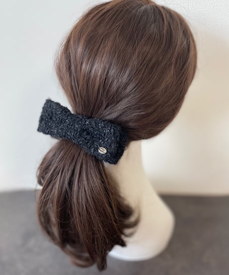 black× lamé russell fringe(smart banana clip)