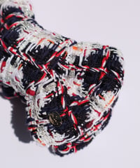 navy×white×red(banana clip)