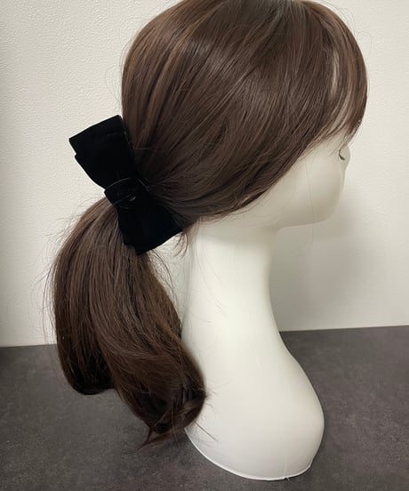 velvet ×double ribbon(banana clip)