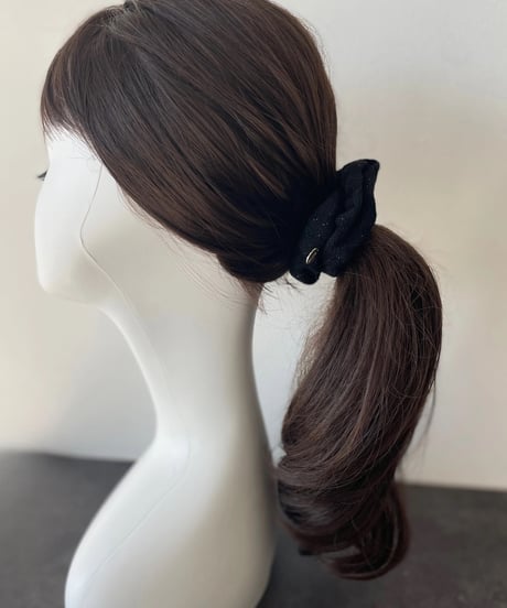 black×goldlamé(chouchou)