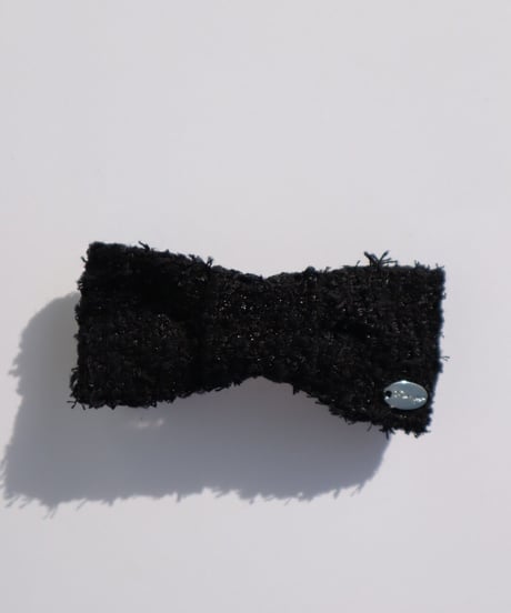 black×linelamé(barrette)