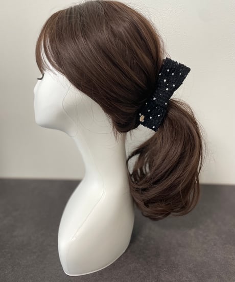 black × white dot(smart banana clip)
