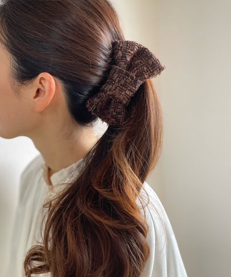 chocolate brown(banana clip)