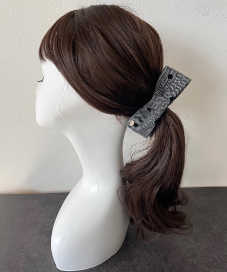 herringbone dot(smart banana clip)