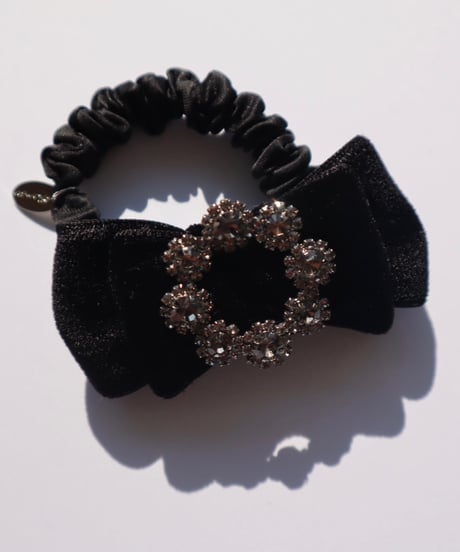 Velvet bijou ribbon (chouchou)