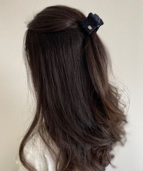 navy × black(mini mini clip)