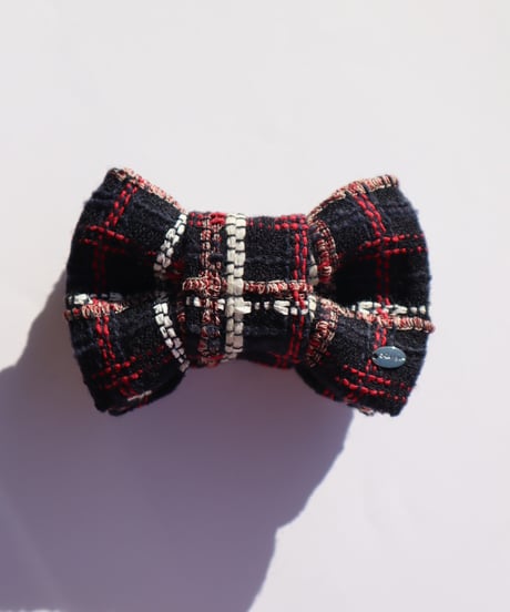 black× red white check(banana clip)