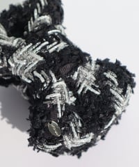 black×twist silver(banana clip)