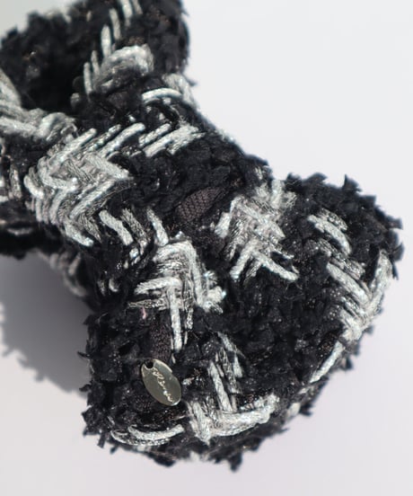 black×twist silver(banana clip)