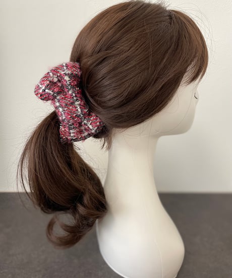 gray×slash red(banana clip)