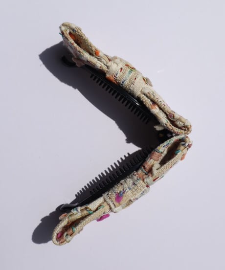 ivory×pompomscolor  (smart banana clip)