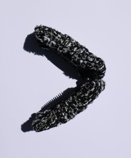 black×silver white(banana clip)