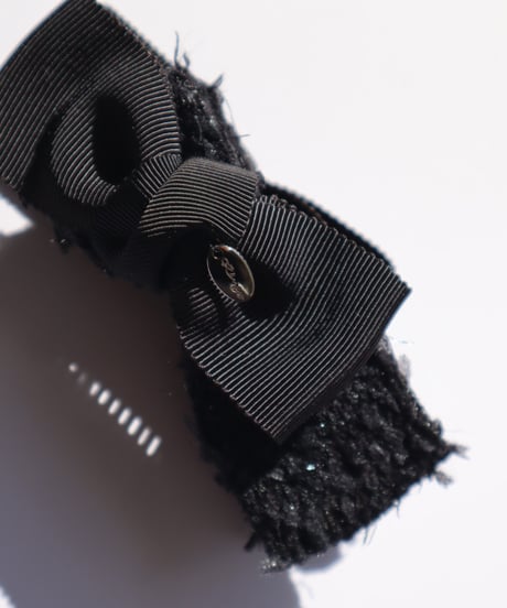 black×shiny texture(combination ribbon)