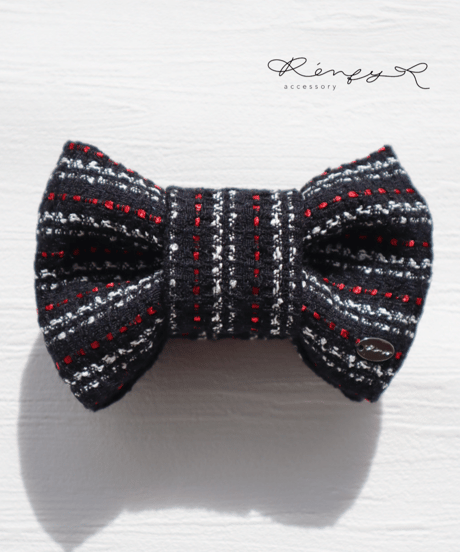 black × red line(banana clip)