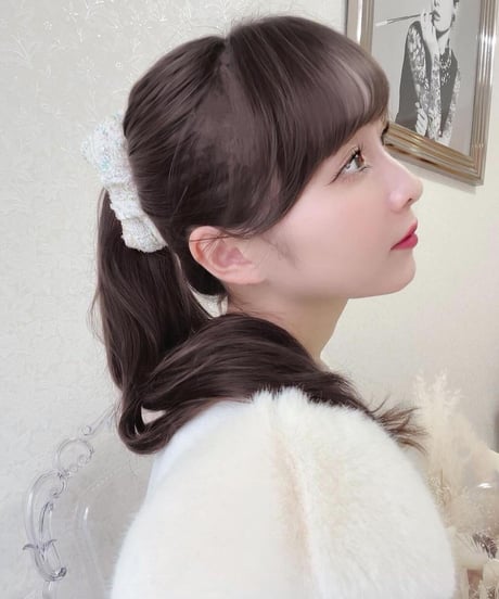jewel white(banana clip)