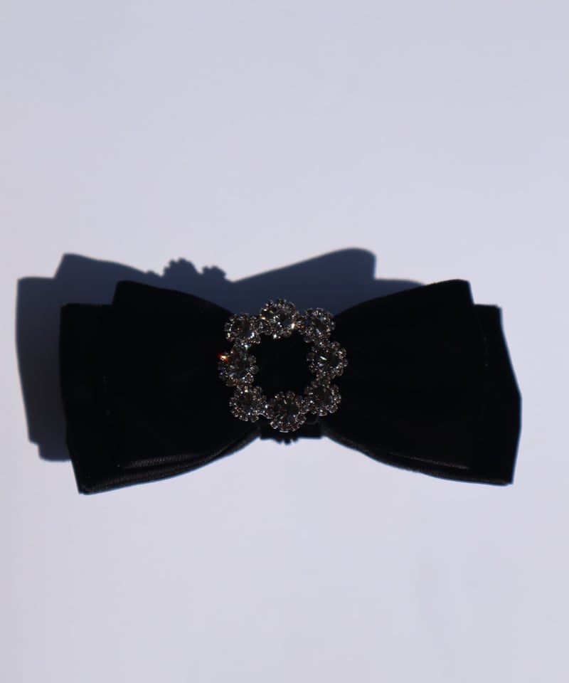 velvet ×bijou double ribbon(banana clip) | Rénfy