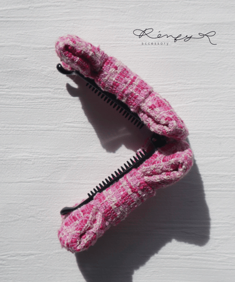 pink×pink(banana clip)