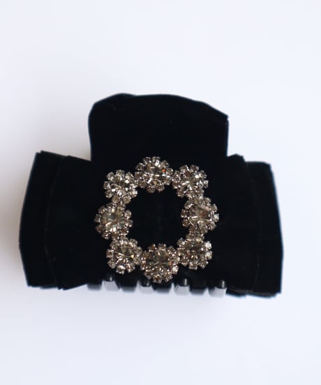velvet bijou double ribbon (vance clip mini)