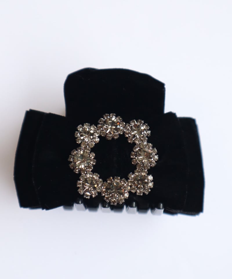 velvet bijou double ribbon (vance clip mini) |