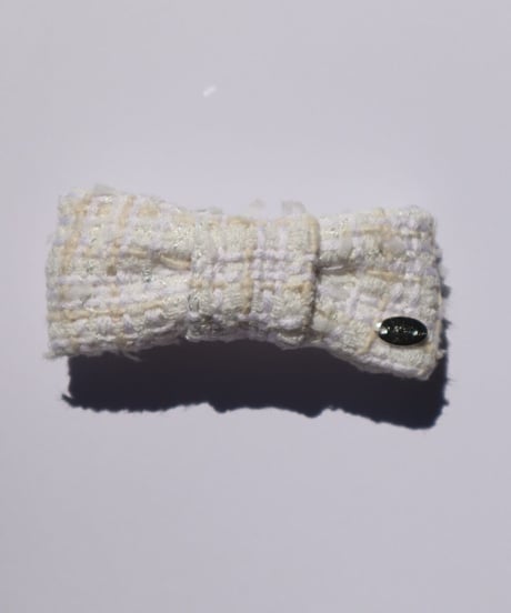 cream×white(barrette)