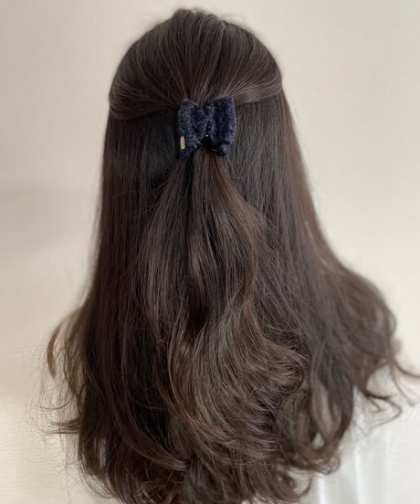 navy × black(mini mini clip)