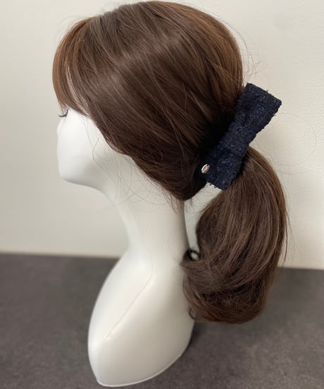 navy×dress black (smart banana clip)